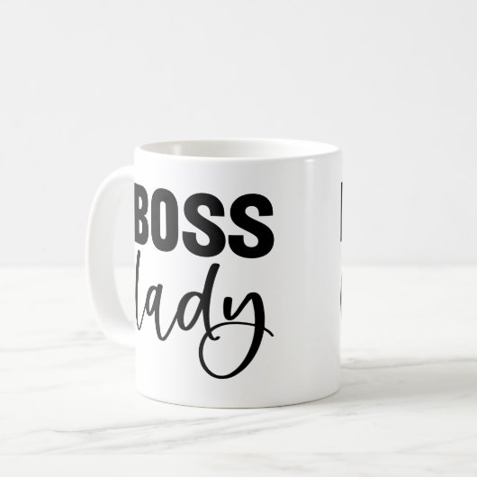 ボス コーヒーマグカップ (正面左)