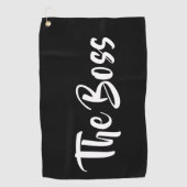 ボス ゴルフタオル (正面)