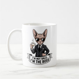 ボス スフィンクス 猫 コーヒー イラスト コーヒーマグカップ
