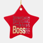 ボス セラミックオーナメント (正面)