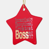 ボス セラミックオーナメント (左)
