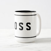 ボス ツートーンマグカップ (正面右)