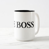 ボス ツートーンマグカップ (正面右)