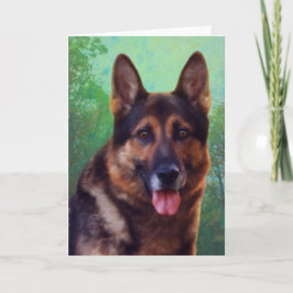 ボス ドイツ牧羊犬 カード