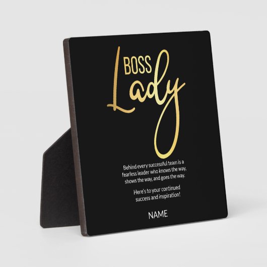 ボス フォトプラーク (正面)