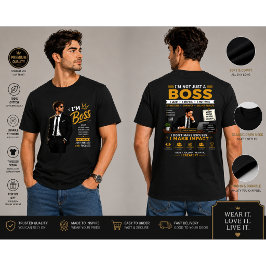 ボス・マインドセット・デザイン | モチベーションあふれるリーダー・グラフィック Tシャツ