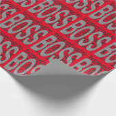 ボス ラッピングペーパー (角)