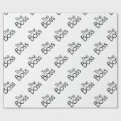 ボス ラッピングペーパー (フラット)