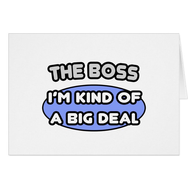 ボス...大きな取引の種類 (正面横)