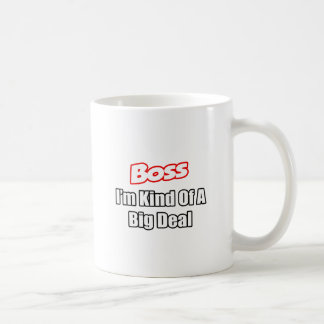 ボス...大きな取引の種類 コーヒーマグカップ