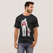 ボス 本当のボス 父の日 パパ 息子 Tシャツ (正面フル)