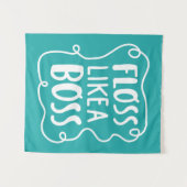 ボス|歯科句のようなフロス タペストリー (正面(横))