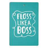 ボス|歯科句のようなフロス ミニクリップボード (裏面)