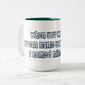 ボス、秘書、会社員のためのおもしろマグカップ ツートーンマグカップ (正面左)