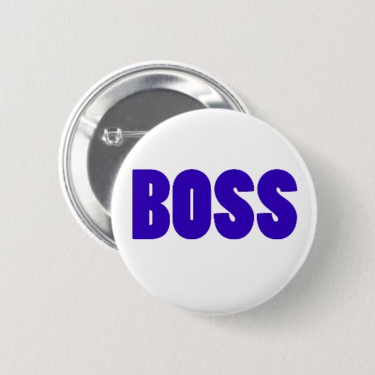 ボス 缶バッジ (正面&裏面)