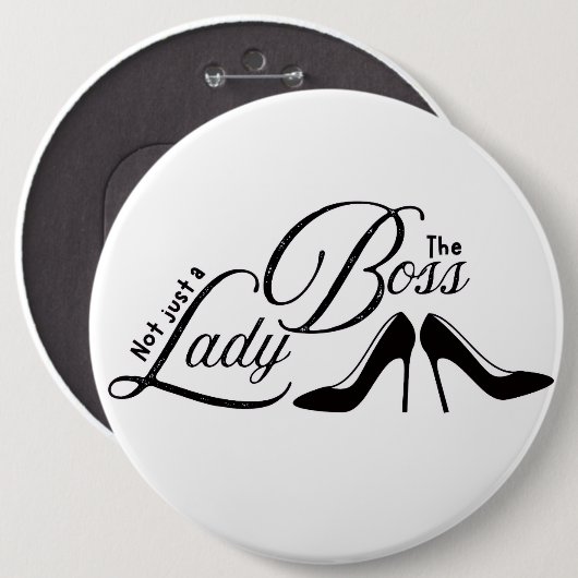 ボス 缶バッジ (正面&裏面)