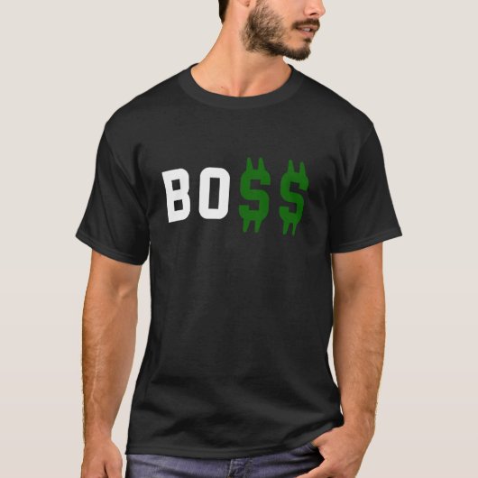ボス、Bo$$ Tシャツ (正面)