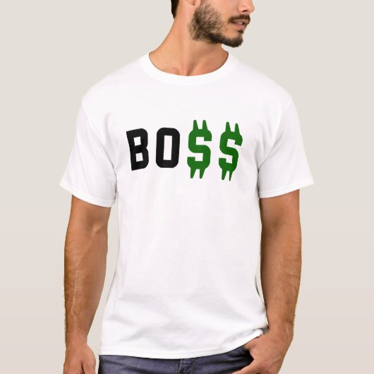 ボス、Bo$$ Tシャツ (正面)