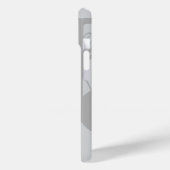 ボスiPhoneケーストレンド抽象芸術白黒緑 Case-Mate iPhoneケース (裏面 / 左)