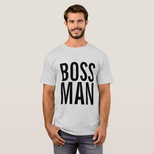 ボスMAN Tシャツ (正面フル)