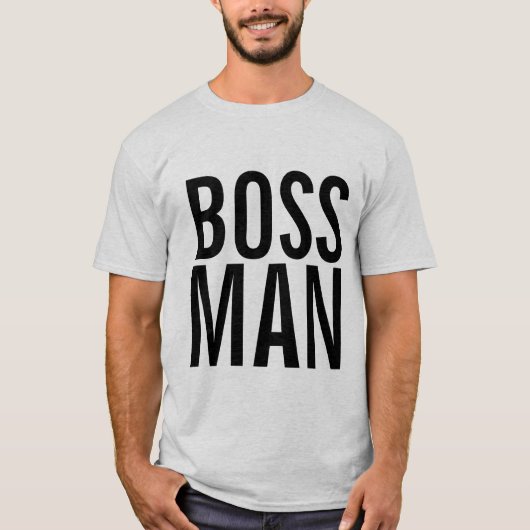 ボスMAN Tシャツ (正面)