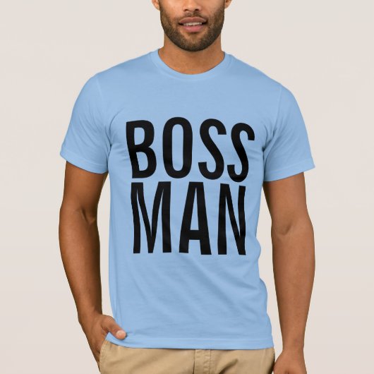 ボスMAN Tシャツ (正面)