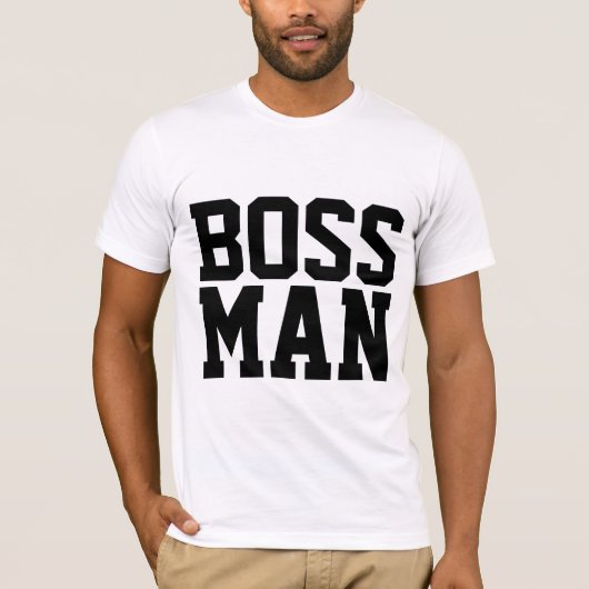 ボスMAN Tシャツ (正面)