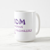 ボスMOM引用文 コーヒーマグカップ (正面右)