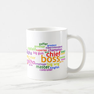 ボスWordle コーヒーマグカップ