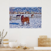 ボズマンモンタナのクリスマス ポスター (キッチン)