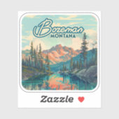 ボズマンモンタナロッキーマウンテンズヴィンテージ シール (シート)