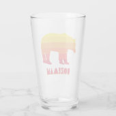 ボズマン モンタナ レインボーベア タンブラーグラス (裏面)