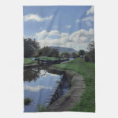 ボセリ運河ロック。 キッチンタオル (縦)