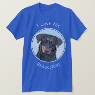 ボセロン絵画ズ – かわいいオリジナルドッグアート Tシャツ