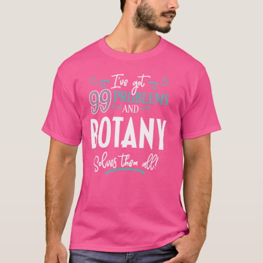ボタおもしろいニー・グラフィック – 99の問題が得ある! Tシャツ (正面)