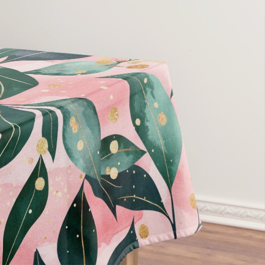 ボタお洒落ニカルウィンターホリデーパターン(の模様が)ある テーブルクロス (インサイチュ)