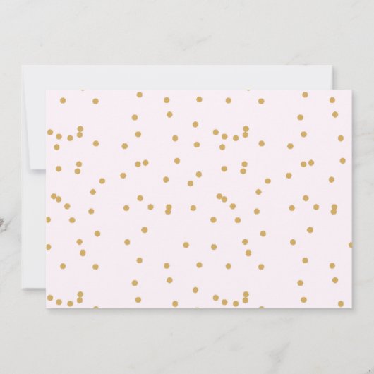 ボタかわいらしニカル7thバースデーパーティー写真 招待状 (裏面)