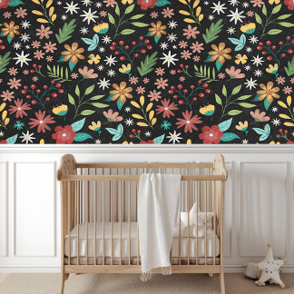 ボタかわいらしンカラフルカルフローラアートパターン 壁紙