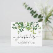 ボタエレガントニカルガーデンフローラ保存日 ポストカード (スタンド正面)