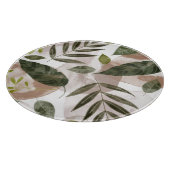 ボタエレガントニカルサファリ葉ー カッティングボード (角)