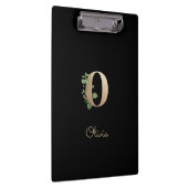 ボタエレガントニカルモノグラム文字O クリップボード (右)