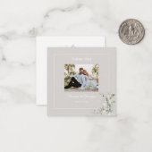 ボタエレガントニカルユーカリプチュ ノートカード (正面/裏面インサイチュ)