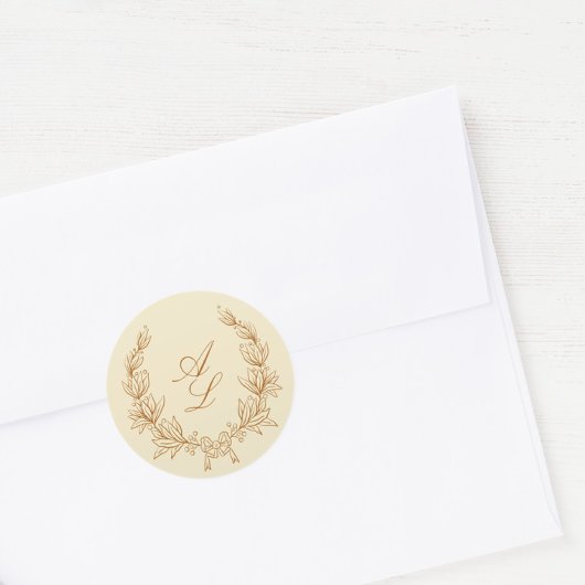 ボタエレガントミニマルニカル弓リース結婚ズ ラウンドシール