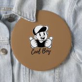 ボタカスタマイズンデザイン付きのユニークスタイル 缶バッジ (インサイチュ)