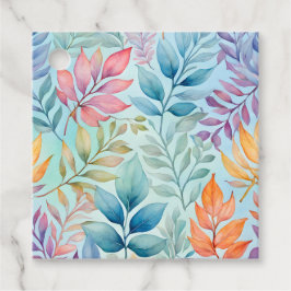 ボタカラフルニカルアートギフトラベル フェイバータグ