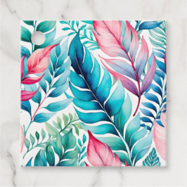 ボタカラフルニカルアートギフトラベル フェイバータグ