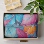 ボタカラフルニカルアートティッシュペーパー 薄葉紙 (ギフト)