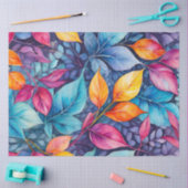 ボタカラフルニカルアートティッシュペーパー 薄葉紙 (クラフト)