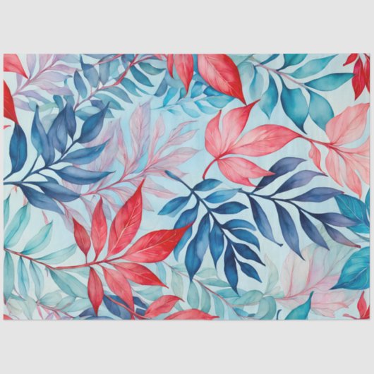 ボタカラフルニカルアートティッシュペーパー 薄葉紙 (正面)