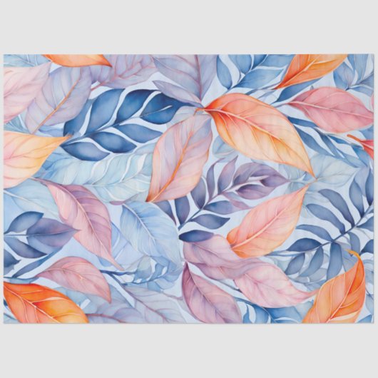 ボタカラフルニカルアートティッシュペーパー 薄葉紙 (正面)